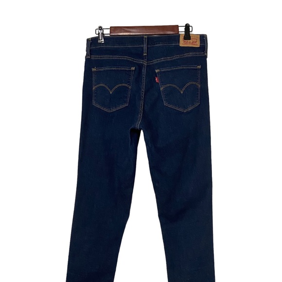 Levi’s 720 High Rise Super Skinny Dark Wash Jeans - Picture 9 of 14